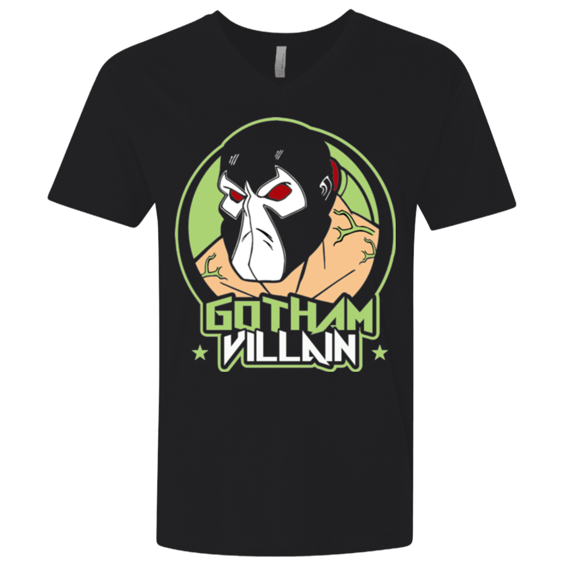 T-Shirts Black / X-Small Villain v4 Men's Premium V-Neck