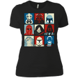 T-Shirts Black / X-Small Villain Wars Pop Women's Premium T-Shirt