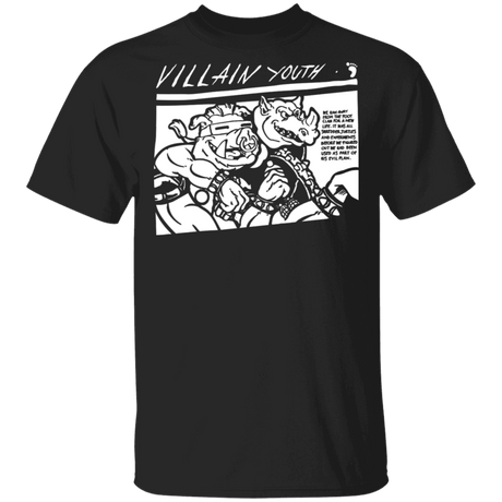 T-Shirts Black / S Villain Youth T-Shirt