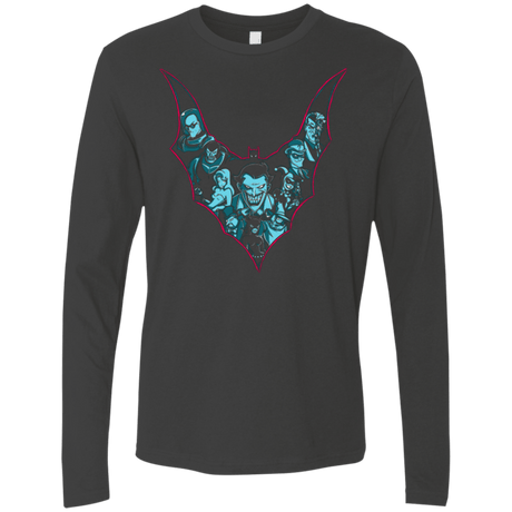 T-Shirts Heavy Metal / Small VILLAINS SHADOWS Men's Premium Long Sleeve