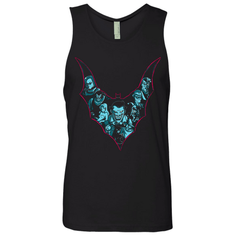 T-Shirts Black / Small VILLAINS SHADOWS Men's Premium Tank Top