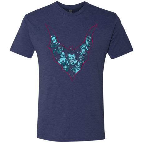 T-Shirts Vintage Navy / Small VILLAINS SHADOWS Men's Triblend T-Shirt