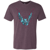 T-Shirts Vintage Purple / Small VILLAINS SHADOWS Men's Triblend T-Shirt