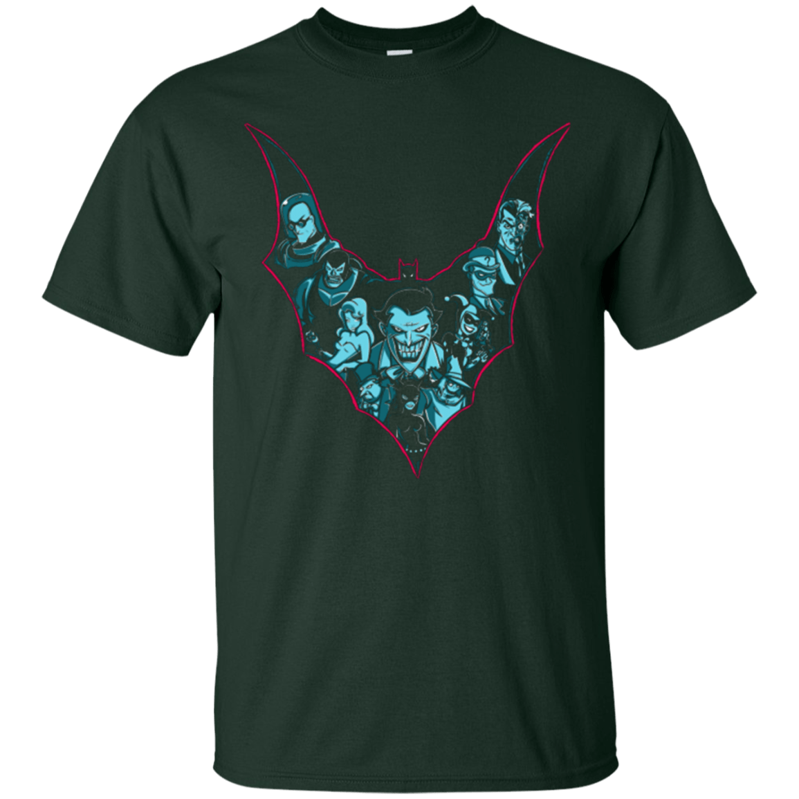 T-Shirts Forest Green / Small VILLAINS SHADOWS T-Shirt