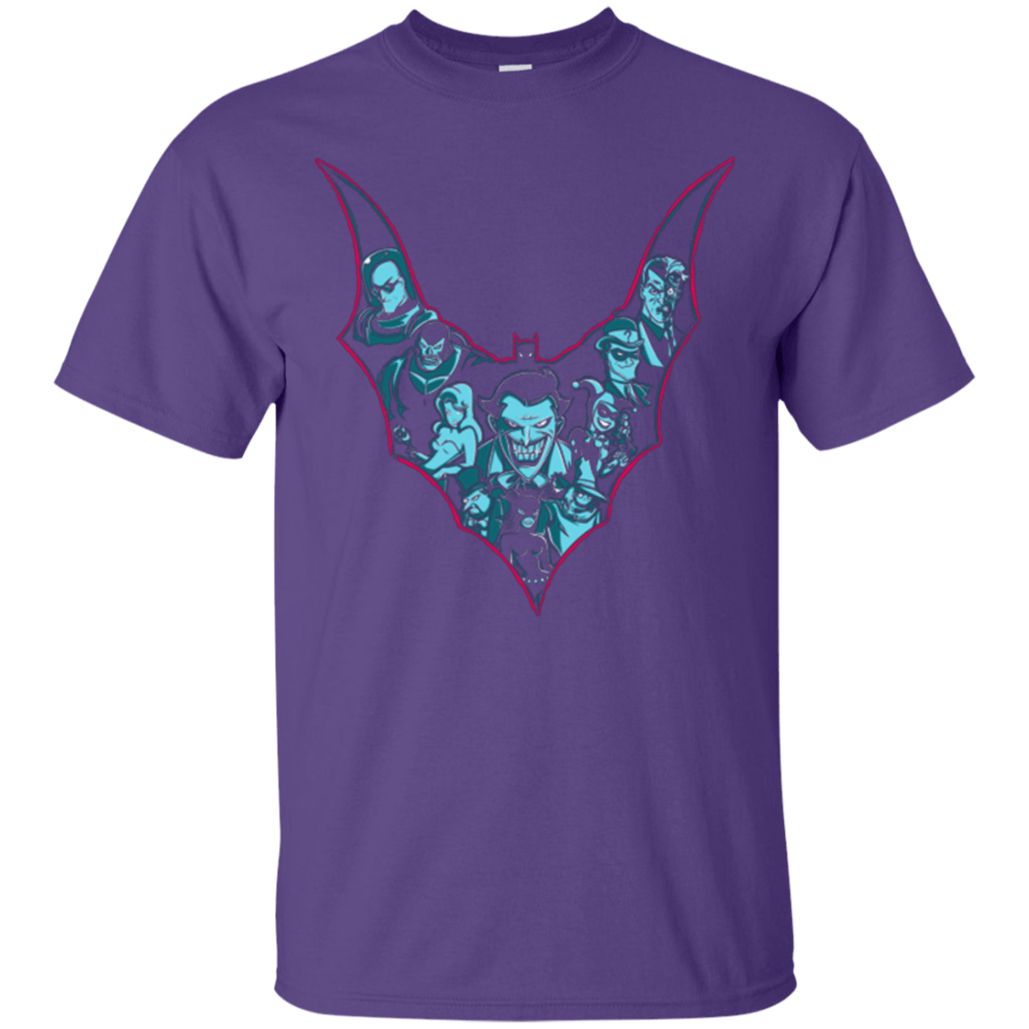 T-Shirts Purple / Small VILLAINS SHADOWS T-Shirt