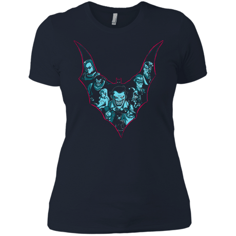 T-Shirts Midnight Navy / X-Small VILLAINS SHADOWS Women's Premium T-Shirt