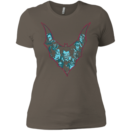 T-Shirts Warm Grey / X-Small VILLAINS SHADOWS Women's Premium T-Shirt
