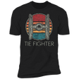 T-Shirts Black / X-Small Vintage Dark Fighters Men's Premium T-Shirt