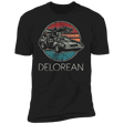 T-Shirts Black / X-Small Vintage Delorean Men's Premium T-Shirt