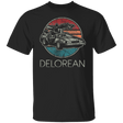 T-Shirts Black / S Vintage Delorean T-Shirt