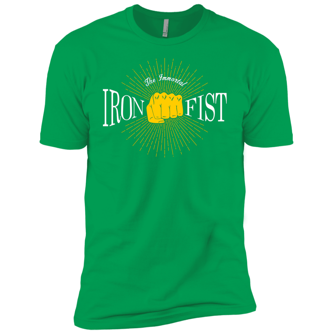 T-Shirts Kelly Green / YXS Vintage Immortal Iron Fist Boys Premium T-Shirt