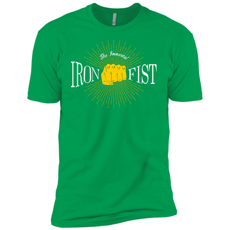 T-Shirts Kelly Green / YXS Vintage Immortal Iron Fist Boys Premium T-Shirt