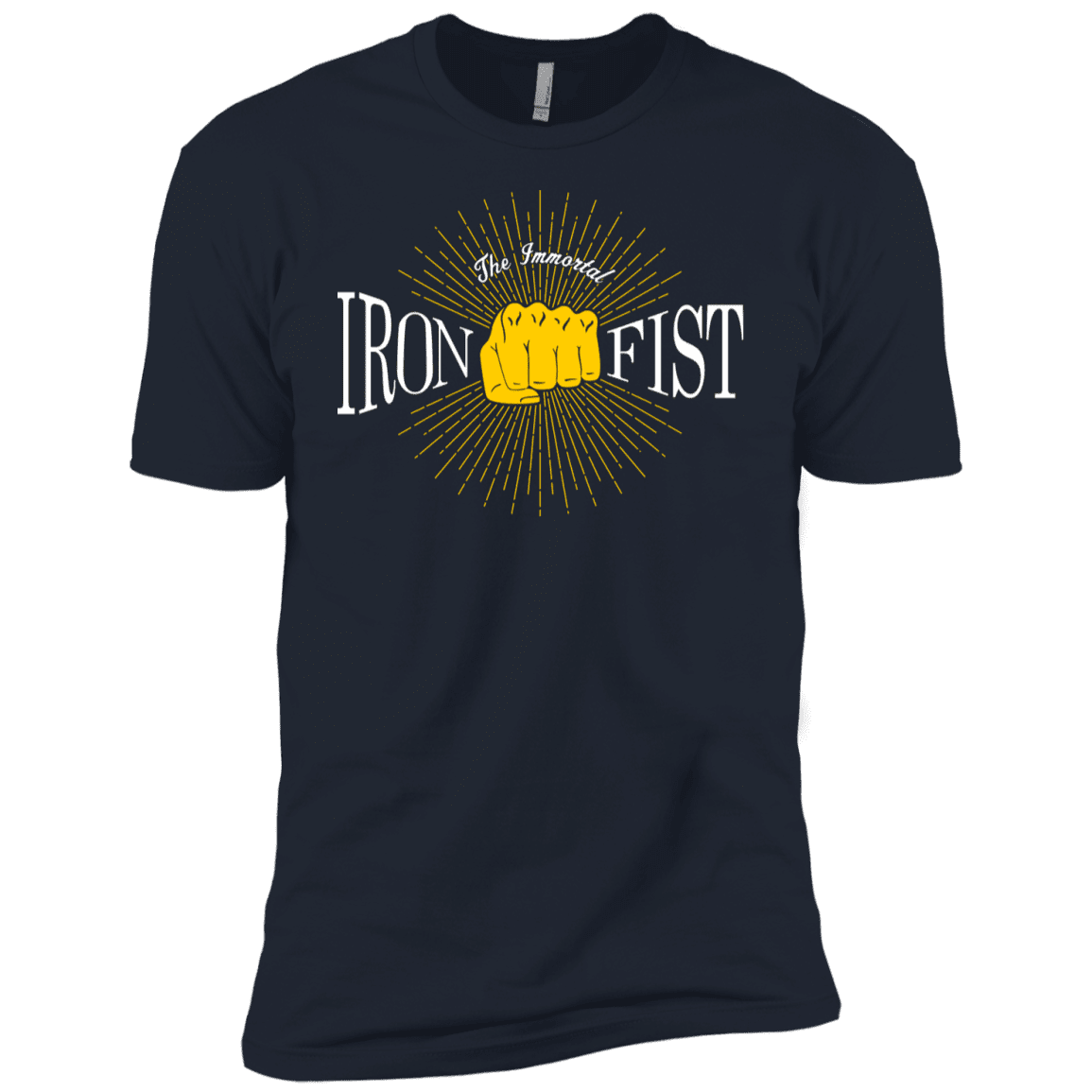 T-Shirts Midnight Navy / YXS Vintage Immortal Iron Fist Boys Premium T-Shirt