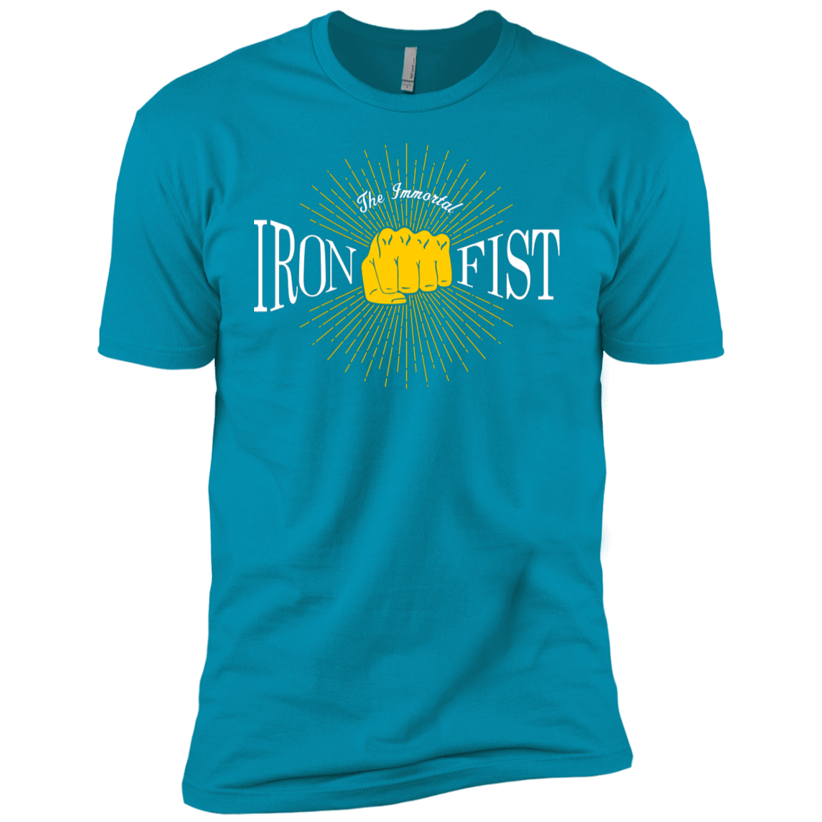 T-Shirts Turquoise / YXS Vintage Immortal Iron Fist Boys Premium T-Shirt