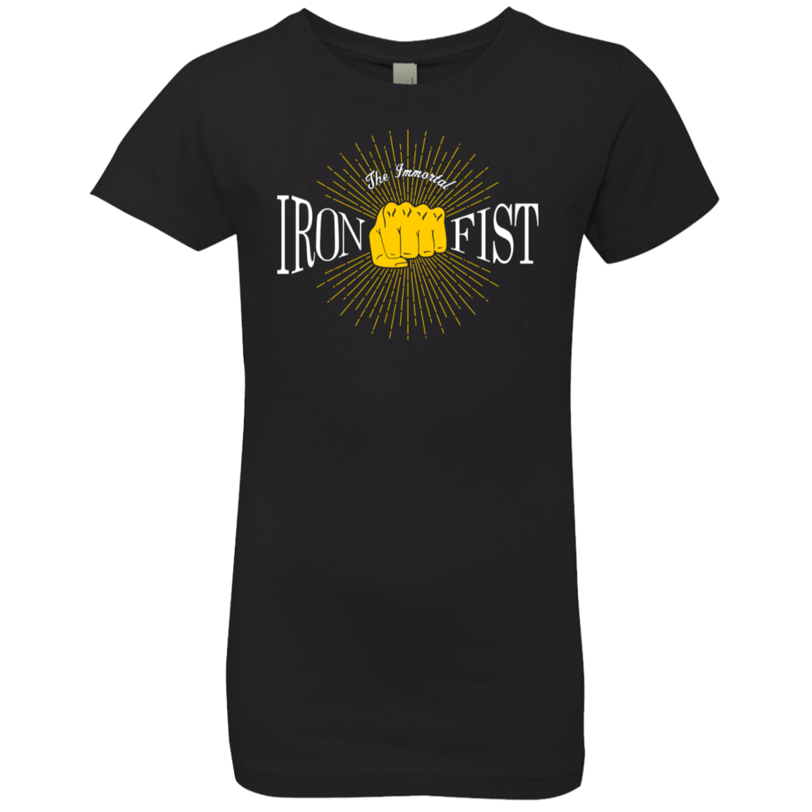 T-Shirts Black / YXS Vintage Immortal Iron Fist Girls Premium T-Shirt