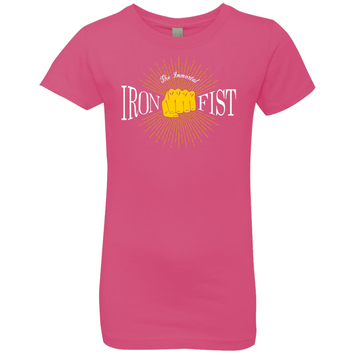T-Shirts Hot Pink / YXS Vintage Immortal Iron Fist Girls Premium T-Shirt