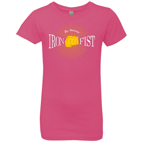 T-Shirts Hot Pink / YXS Vintage Immortal Iron Fist Girls Premium T-Shirt