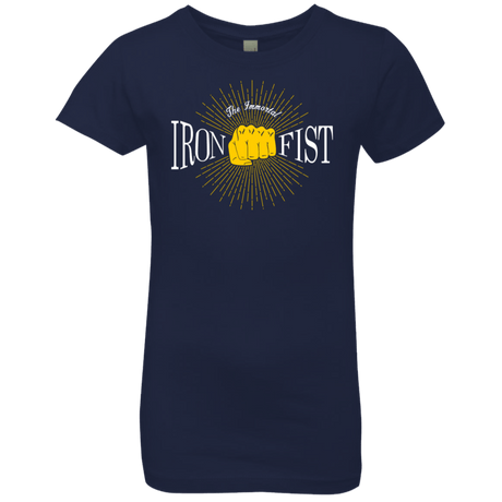 T-Shirts Midnight Navy / YXS Vintage Immortal Iron Fist Girls Premium T-Shirt