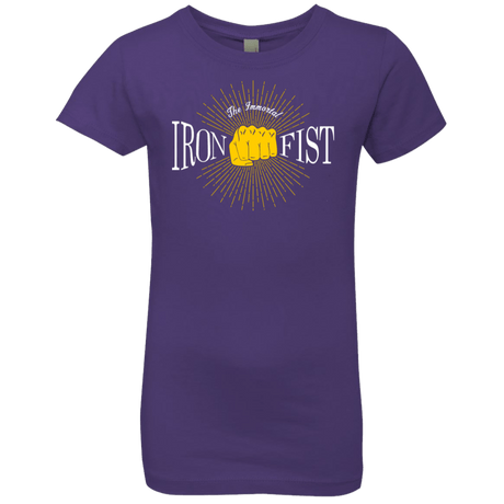 T-Shirts Purple Rush / YXS Vintage Immortal Iron Fist Girls Premium T-Shirt