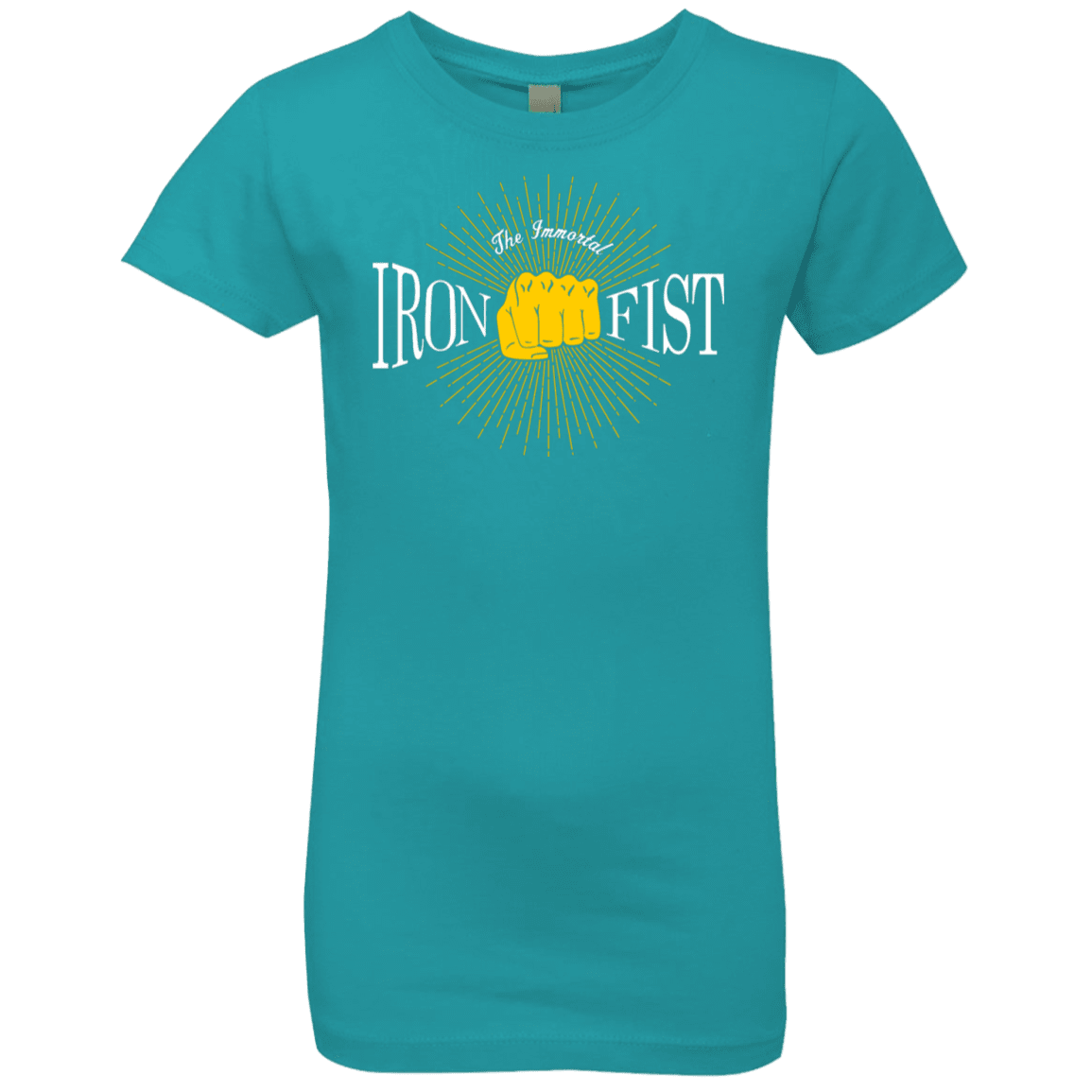 T-Shirts Tahiti Blue / YXS Vintage Immortal Iron Fist Girls Premium T-Shirt