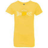 T-Shirts Vibrant Yellow / YXS Vintage Immortal Iron Fist Girls Premium T-Shirt