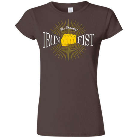 T-Shirts Dark Chocolate / S Vintage Immortal Iron Fist Junior Slimmer-Fit T-Shirt