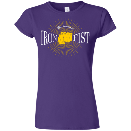 T-Shirts Purple / S Vintage Immortal Iron Fist Junior Slimmer-Fit T-Shirt