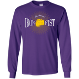 T-Shirts Purple / S Vintage Immortal Iron Fist Men's Long Sleeve T-Shirt
