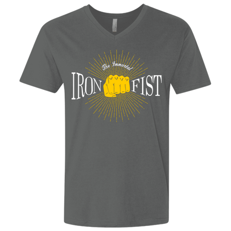T-Shirts Heavy Metal / X-Small Vintage Immortal Iron Fist Men's Premium V-Neck