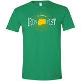 T-Shirts Heather Irish Green / S Vintage Immortal Iron Fist Men's Semi-Fitted Softstyle