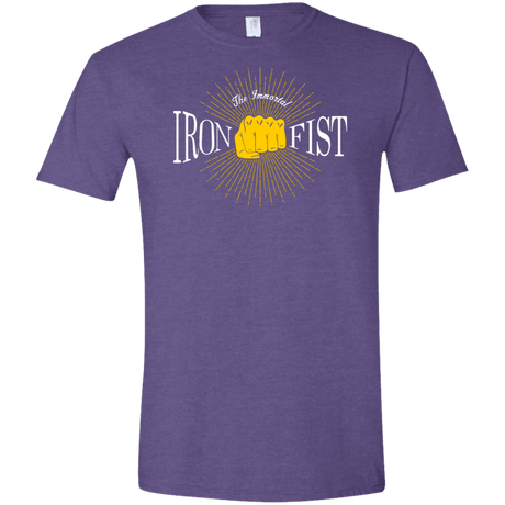 T-Shirts Heather Purple / S Vintage Immortal Iron Fist Men's Semi-Fitted Softstyle