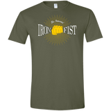 T-Shirts Military Green / S Vintage Immortal Iron Fist Men's Semi-Fitted Softstyle