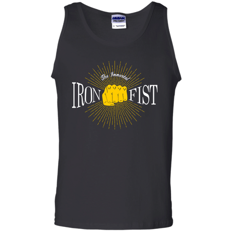 T-Shirts Black / S Vintage Immortal Iron Fist Men's Tank Top