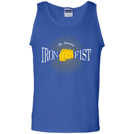 T-Shirts Royal / S Vintage Immortal Iron Fist Men's Tank Top