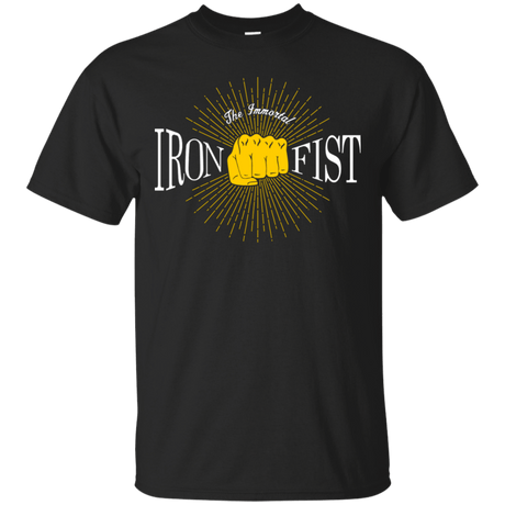 T-Shirts Black / S Vintage Immortal Iron Fist T-Shirt