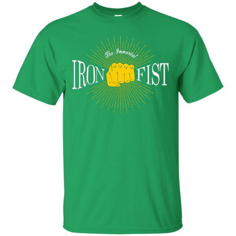 T-Shirts Irish Green / S Vintage Immortal Iron Fist T-Shirt