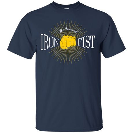T-Shirts Navy / S Vintage Immortal Iron Fist T-Shirt