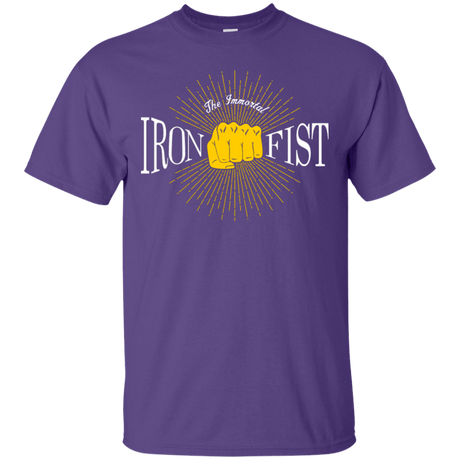 T-Shirts Purple / S Vintage Immortal Iron Fist T-Shirt