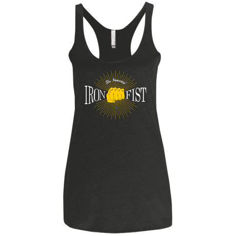 T-Shirts Vintage Black / X-Small Vintage Immortal Iron Fist Women's Triblend Racerback Tank