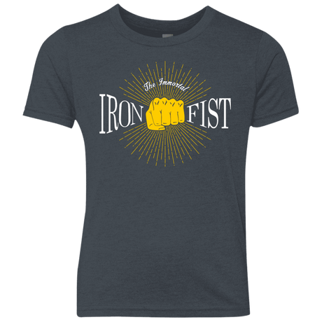 T-Shirts Vintage Navy / YXS Vintage Immortal Iron Fist Youth Triblend T-Shirt