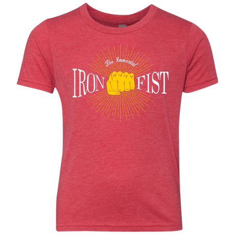 T-Shirts Vintage Red / YXS Vintage Immortal Iron Fist Youth Triblend T-Shirt