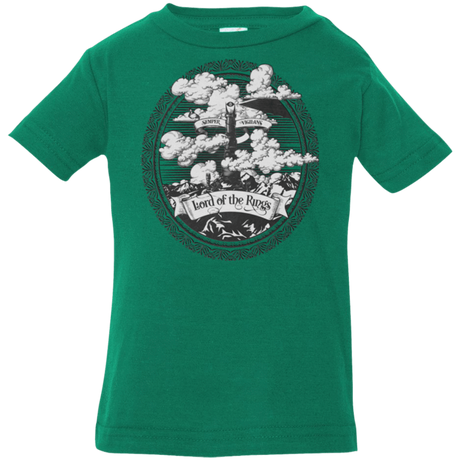 T-Shirts Kelly / 6 Months Vintage Mordor Tower Infant Premium T-Shirt