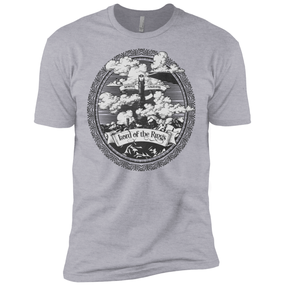 Vintage Mordor Tower Men's Premium T-Shirt