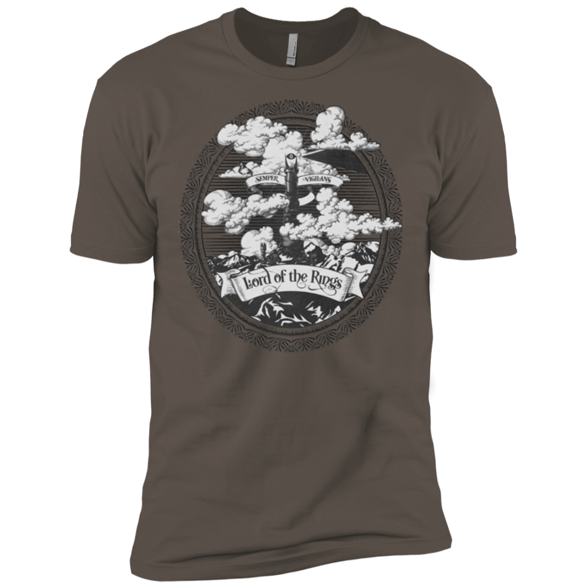 Vintage Mordor Tower Men's Premium T-Shirt