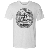 T-Shirts Heather White / Small Vintage Mordor Tower Men's Triblend T-Shirt