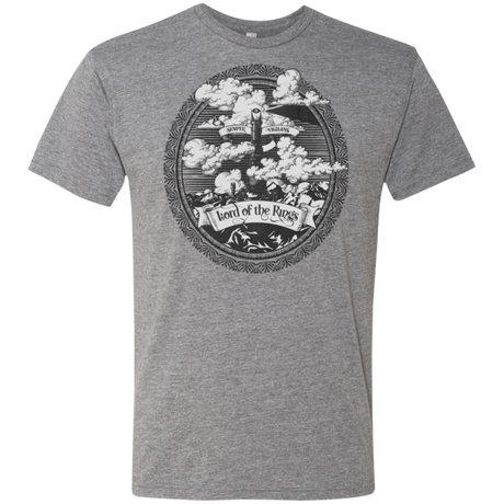 T-Shirts Premium Heather / Small Vintage Mordor Tower Men's Triblend T-Shirt