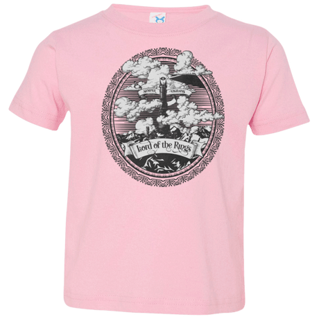 T-Shirts Pink / 2T Vintage Mordor Tower Toddler Premium T-Shirt