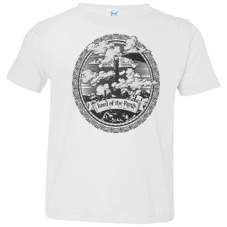 T-Shirts White / 2T Vintage Mordor Tower Toddler Premium T-Shirt