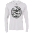 T-Shirts Heather White / X-Small Vintage Mordor Tower Triblend Long Sleeve Hoodie Tee