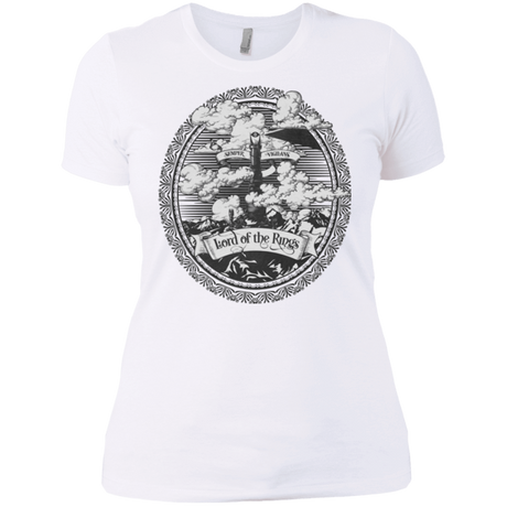 T-Shirts White / X-Small Vintage Mordor Tower Women's Premium T-Shirt